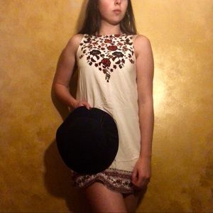 Xhilaration Fall Floral Shift Dress